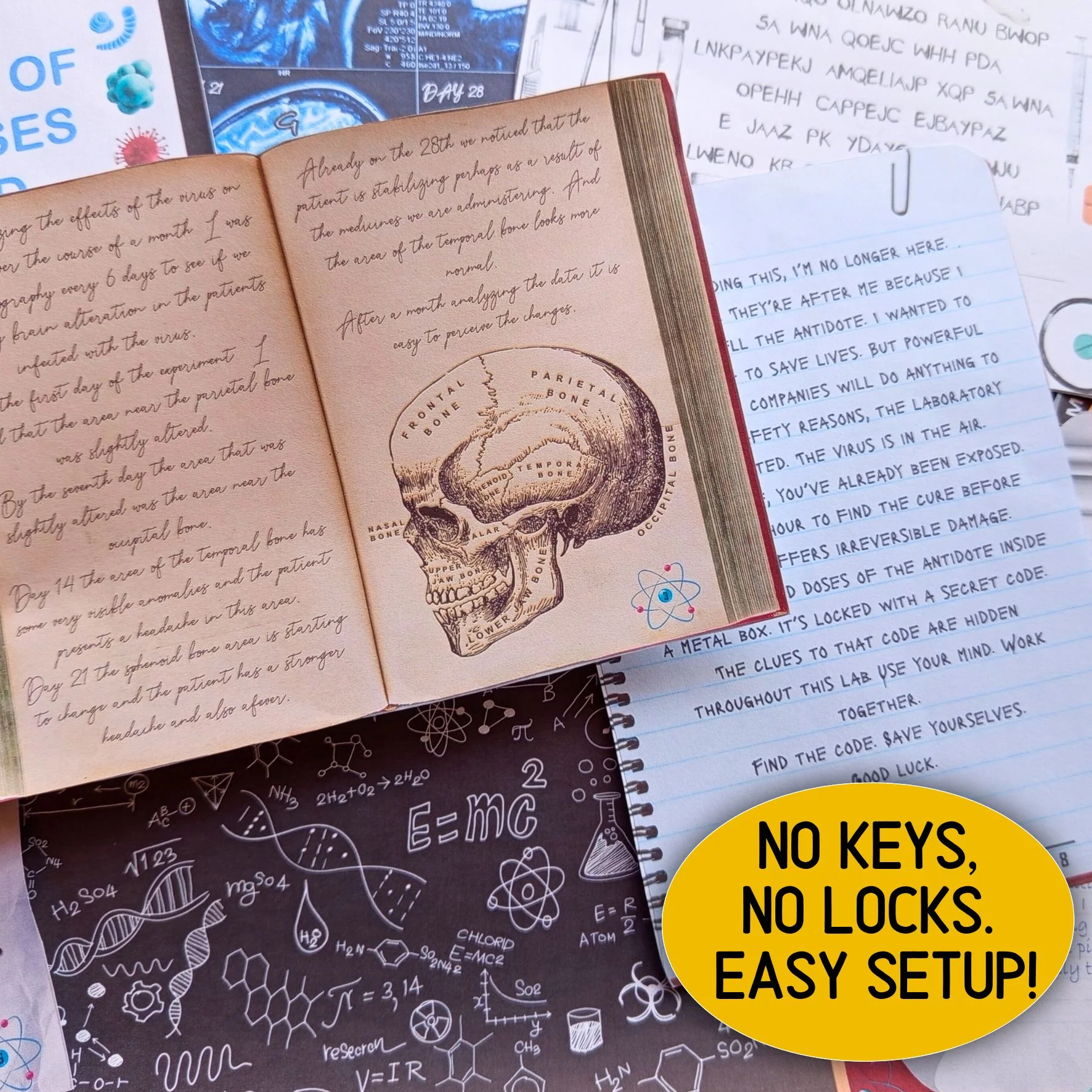 VIRUS ESCAPE ROOM - PRINT AND PLAY - Image 5