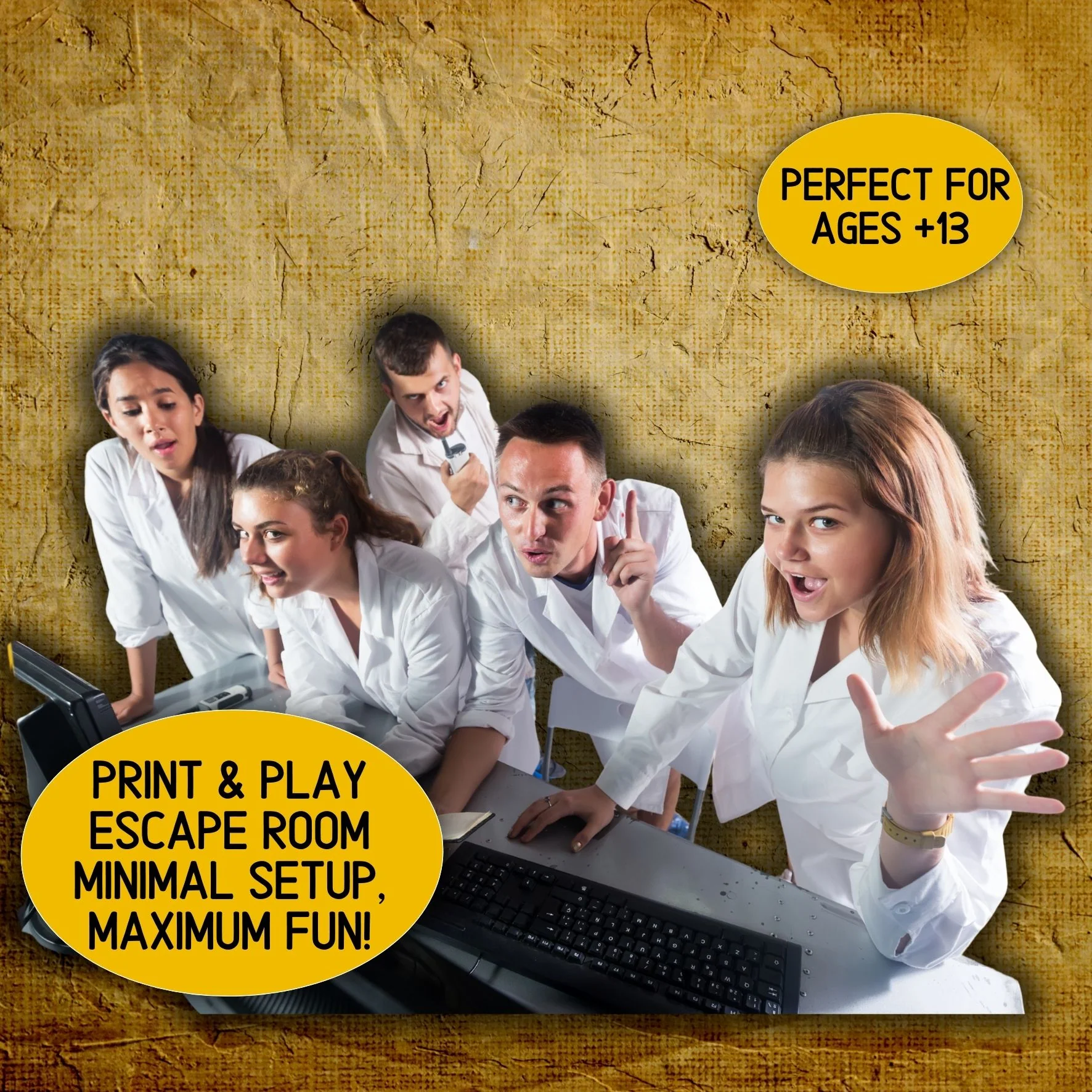 VIRUS ESCAPE ROOM - PRINT AND PLAY - Image 7