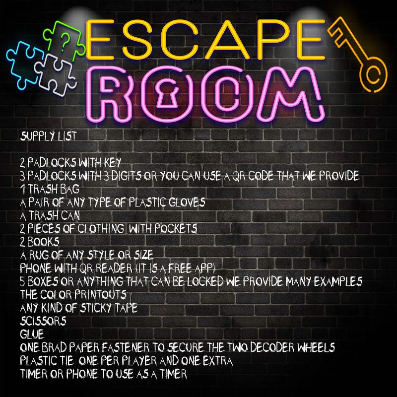 VIRUS, SECRET LAB ESCAPE ROOM - TEENS AND ADULTS - A REAL EXPERIENCE AT HOME - Image 3