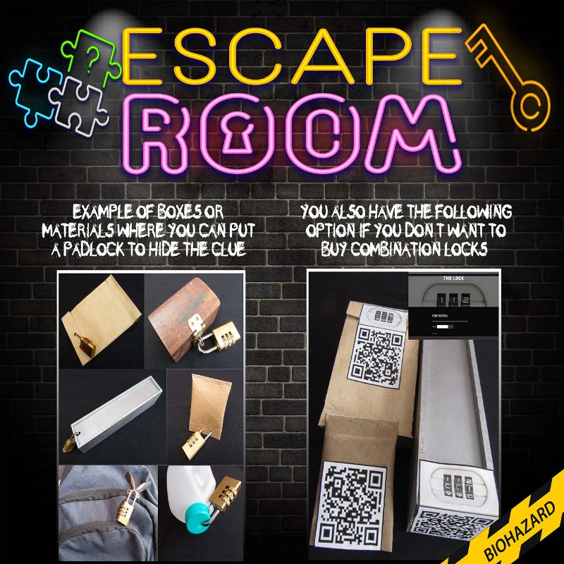 VIRUS, SECRET LAB ESCAPE ROOM - TEENS AND ADULTS - A REAL EXPERIENCE AT HOME - Image 5