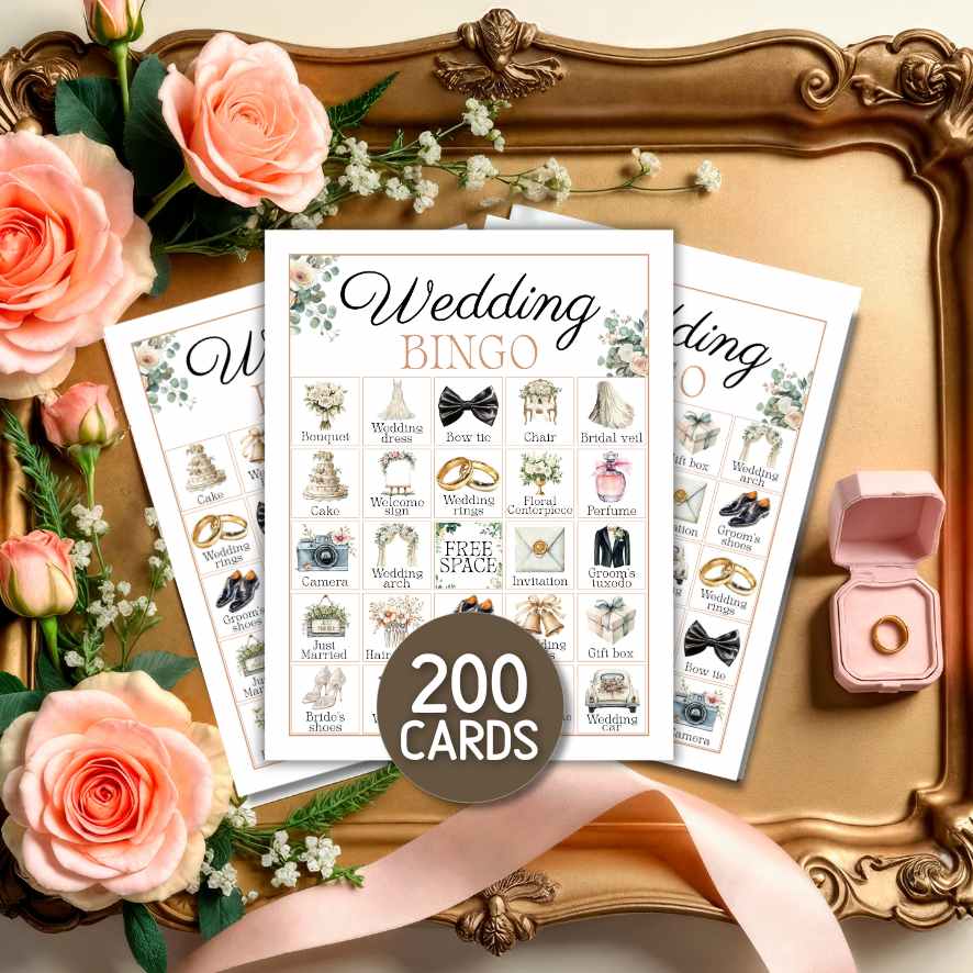 WEDDING BINGO PRINTABLE - Image 5
