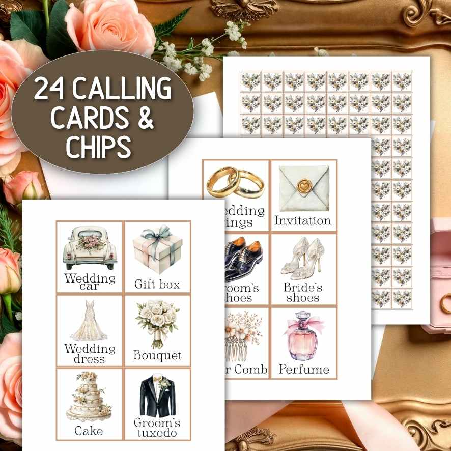 WEDDING BINGO PRINTABLE - Image 7