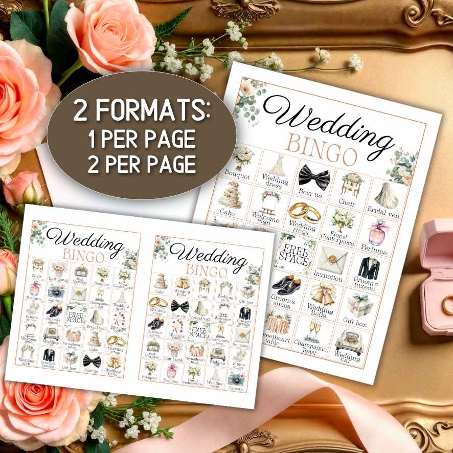 WEDDING BINGO PRINTABLE - Image 8