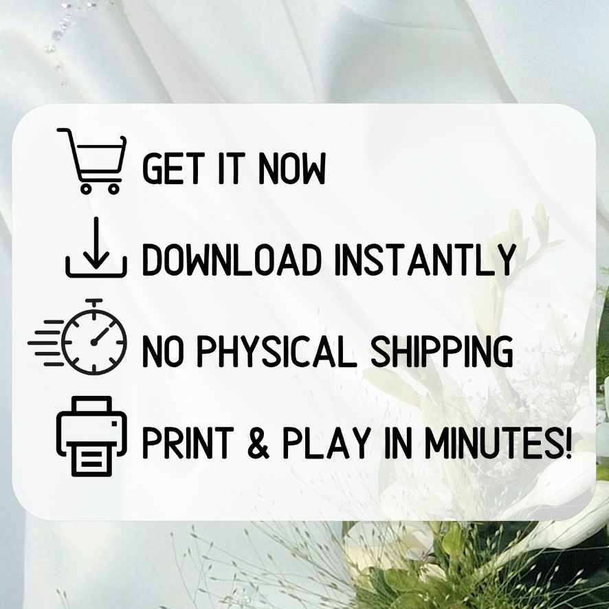 WEDDING EMOJI GAME PRINTABLE - Image 5