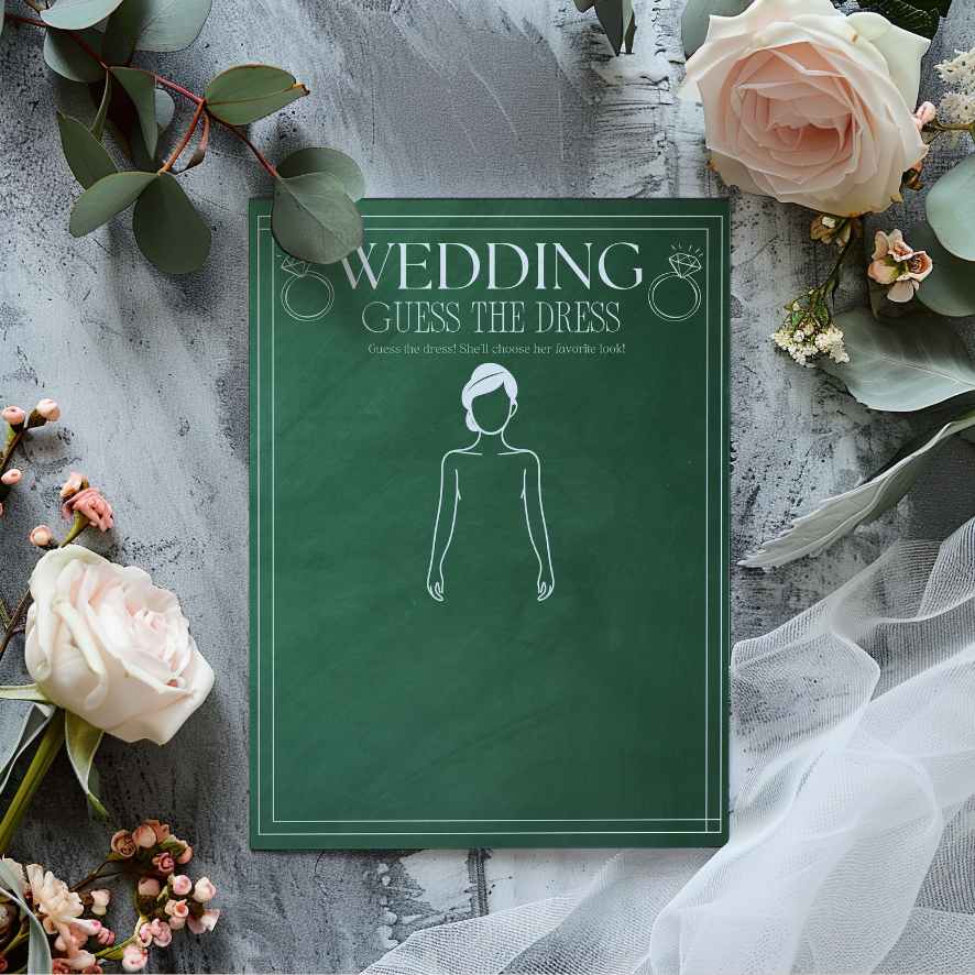 WEDDING GUESS THE DRESS GAME - Image 6
