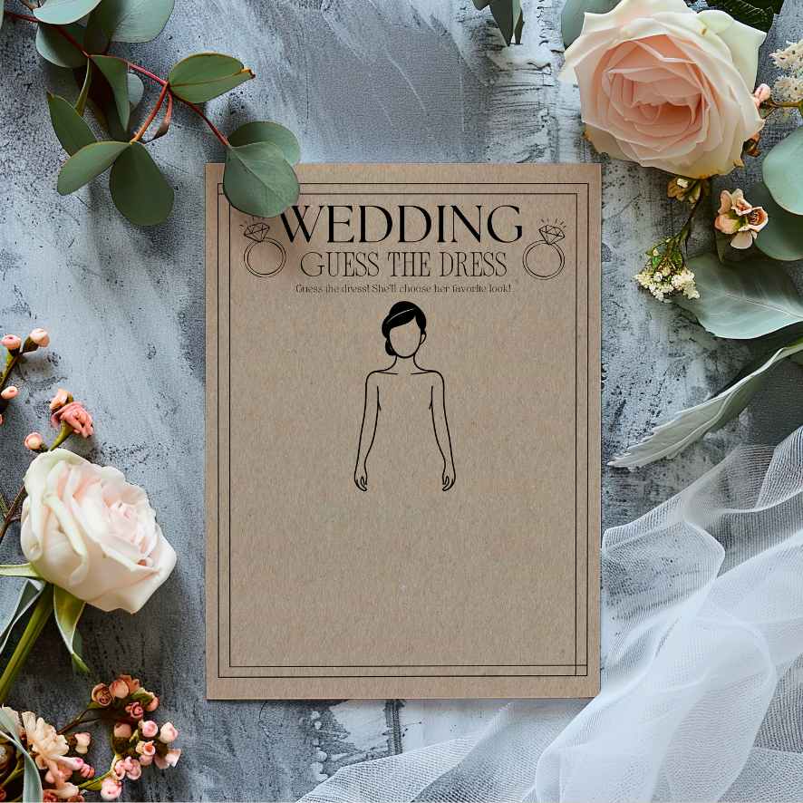 WEDDING GUESS THE DRESS GAME - Image 7