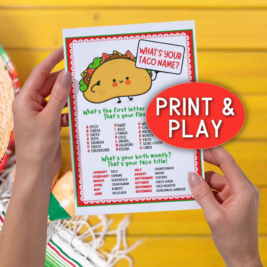 WHAT´S YOUR TACO NAME? MEXICAN PARTY - Image 4