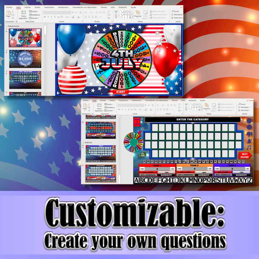 WHEEL OF 4TH OF JULY DAY GAME - Image 4