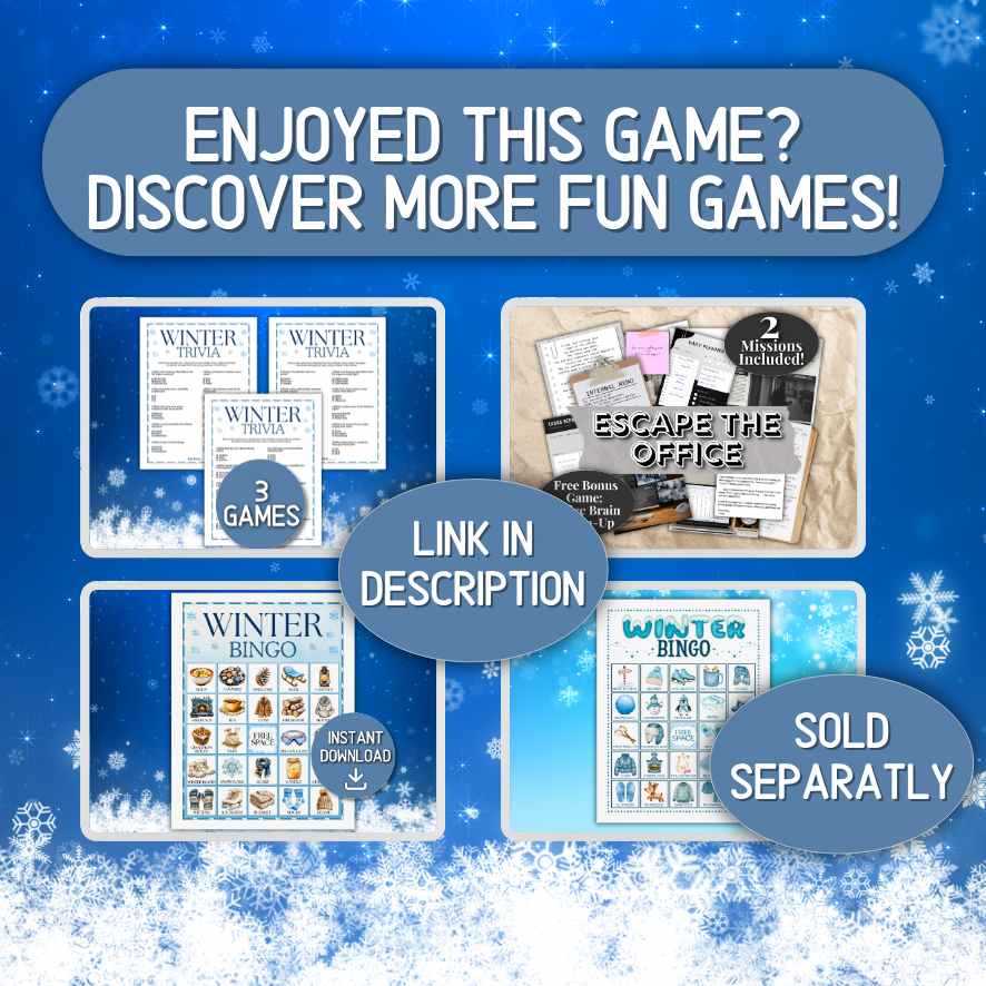 WINTER EMOJI GAME PRINTABLE - Image 6