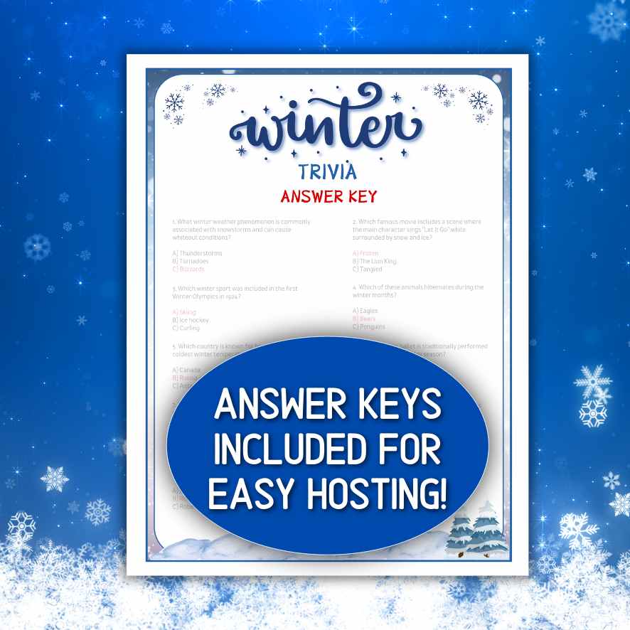 WINTER TRIVIA GAME - Image 4
