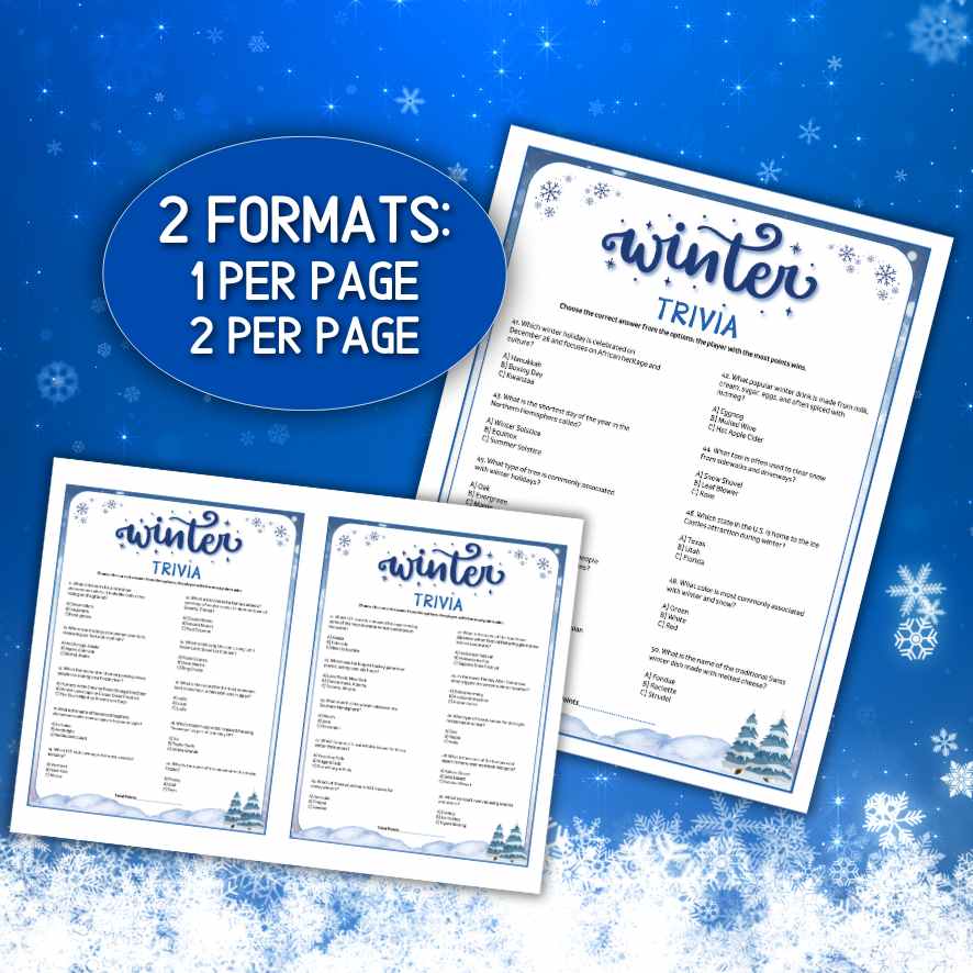 WINTER TRIVIA GAME - Image 6