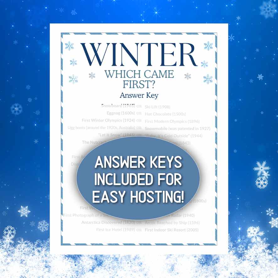 WINTER WHICH CAME FIRST? - Image 4