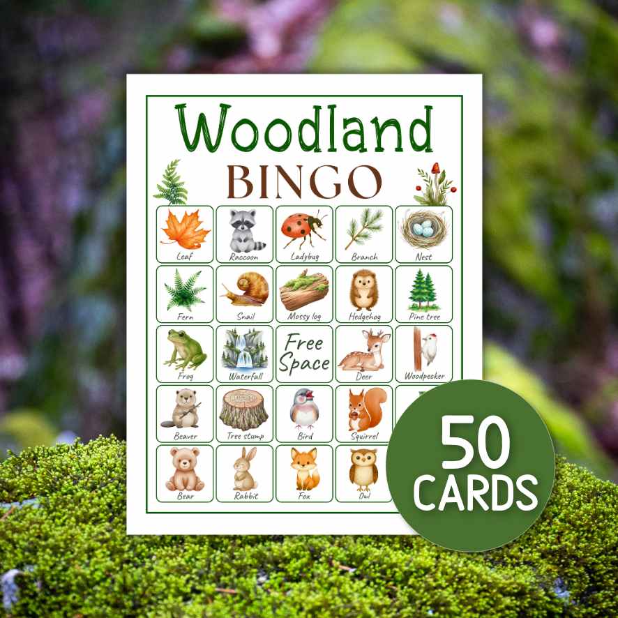 WOODLAND BINGO BABY SHOWER - Image 3