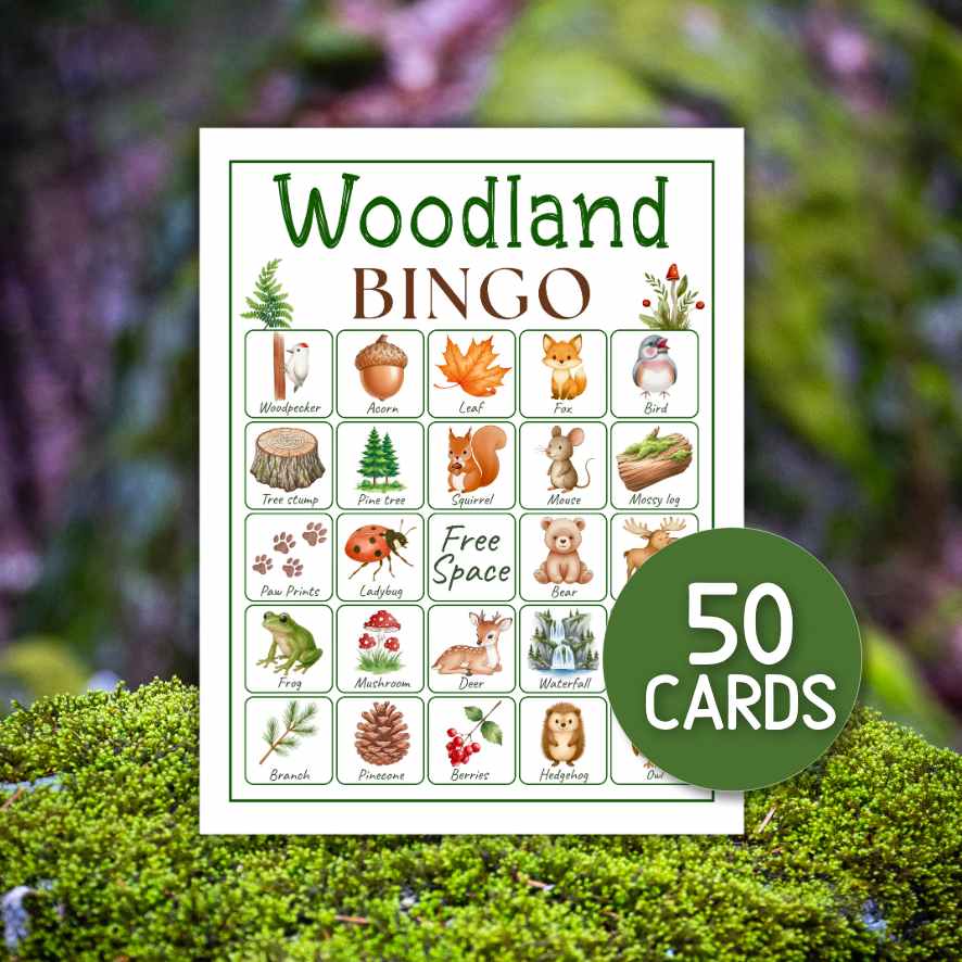 WOODLAND BINGO BABY SHOWER - Image 4