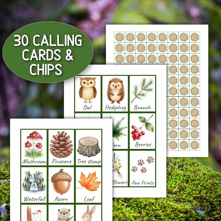 WOODLAND BINGO BABY SHOWER - Image 6